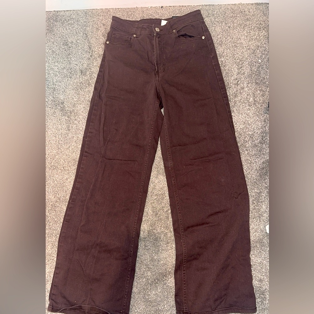 Brown H&M jeans size 6